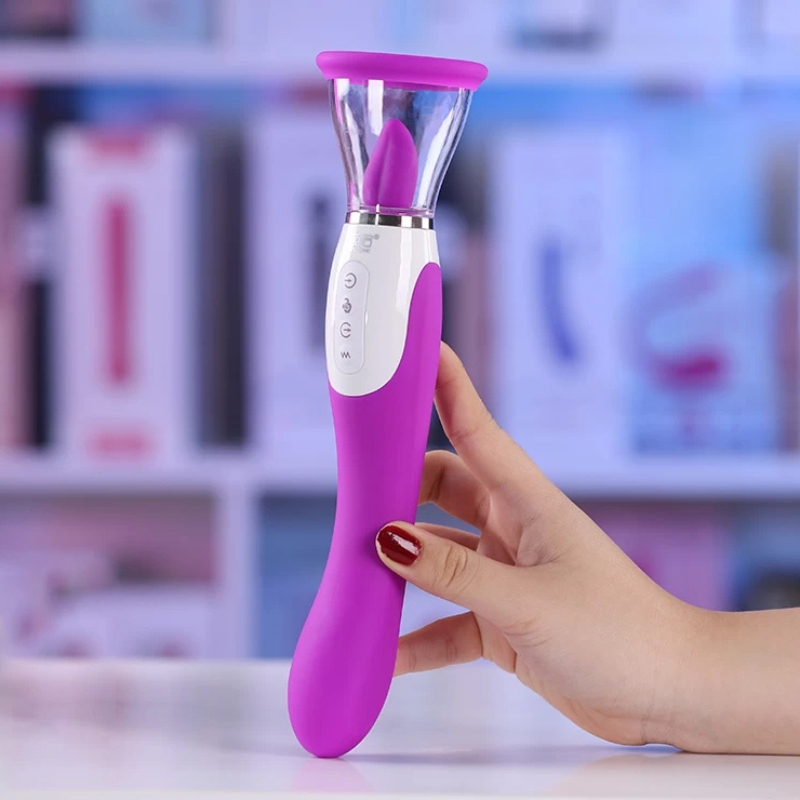 Máy rung liếm 2 đầu Wistone Rohs