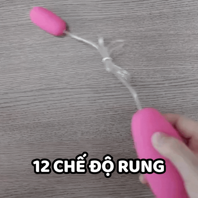 Trứng rung 12 chế độ Manno Trứng rung 12 chế độ Manno