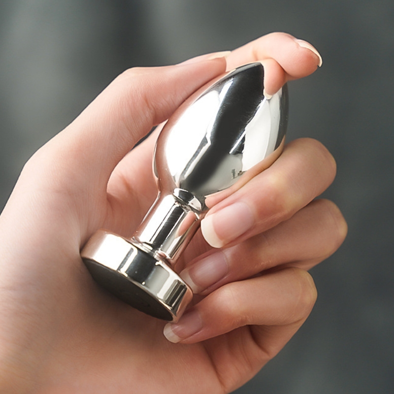Plug rung hậu môn inox Mizzze Runyu