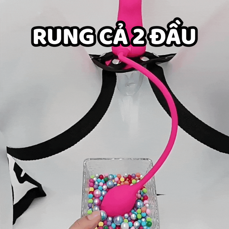 Dương vật giả dây đeo cho les điều khiển bằng app Kangding