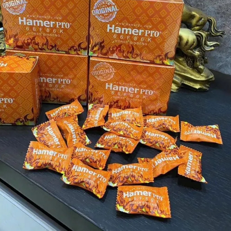 Kẹo sâm Hamer Pro mật ong