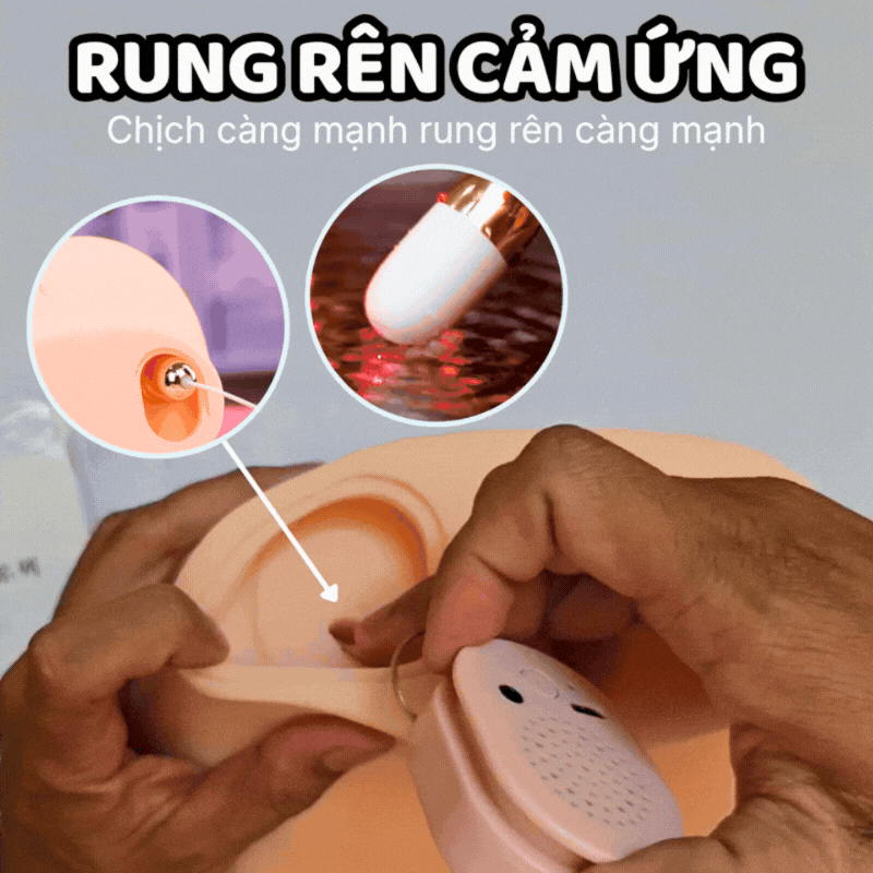 Mông giả rung rên cảm ứng Manmiao MD-15