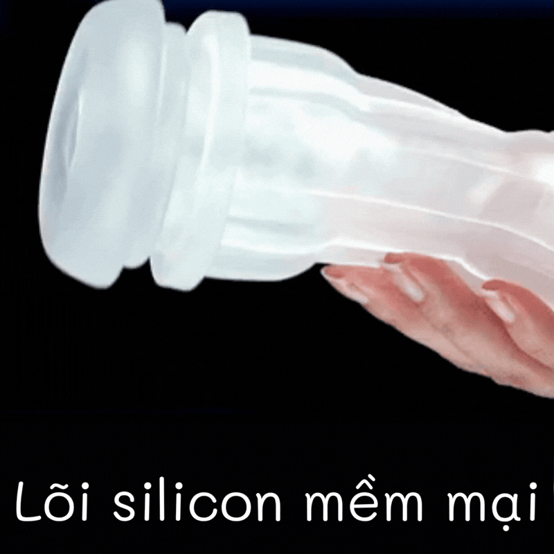 Cốc thủ dâm rung, co bóp điều khiển app Galaku Rotating Suck