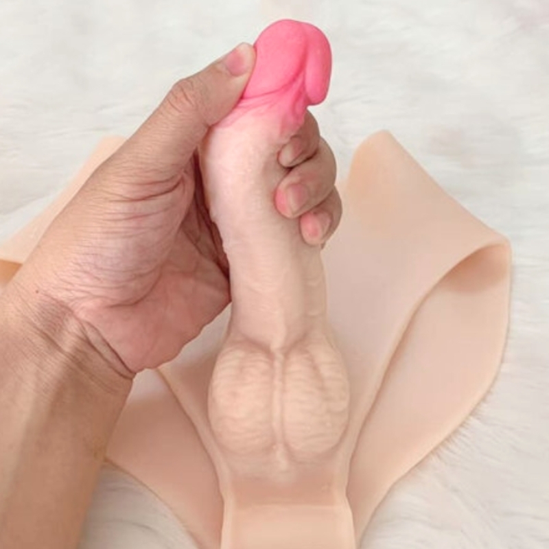 Dương vật giả liền quần cho les Jiuai Wear Dildo