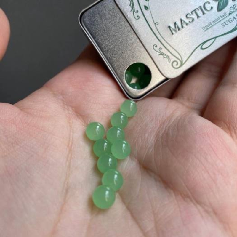 Kẹo ngậm bú cu bạc hà the mát Mastic Mint Thái Lan