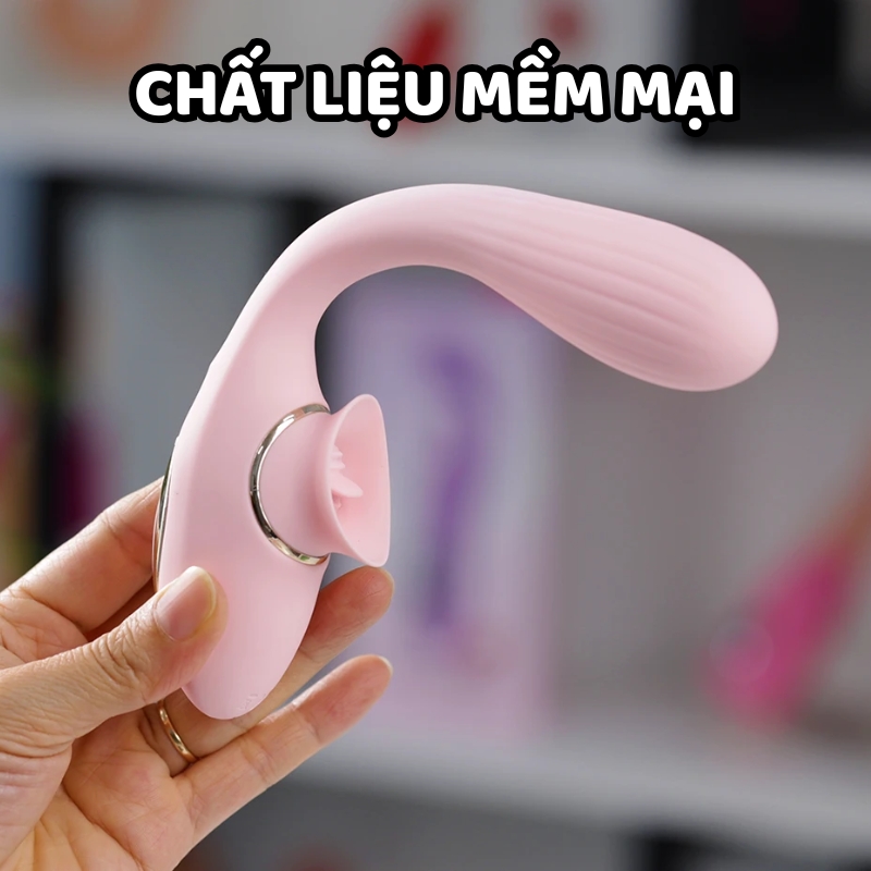 Máy rung liếm hột le NVToys Disa